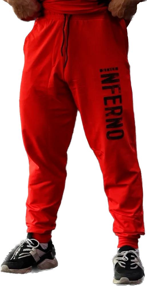 

Спортивные брюки мужские INFERNO style Б-001-001 красные M, Красный, Б-001-001
