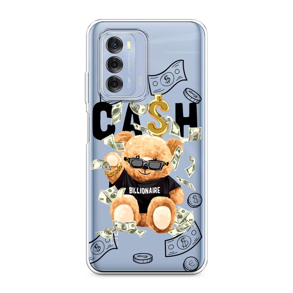 

Чехол на ZTE Blade V40 "Big cash", Черный;серый;бежевый, 136150-6