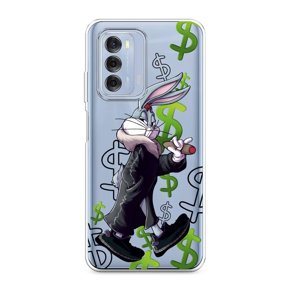 

Чехол на ZTE Blade V40 "Rich Bugs Bunny", Зеленый;черный;голубой, 136150-6