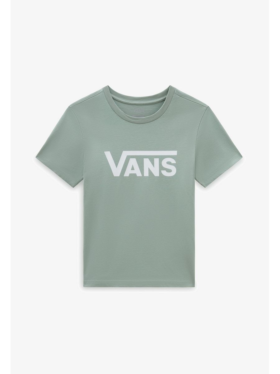 

Футболка женская Vans VA221D07M серая 36 EU, Серый, VA221D07M