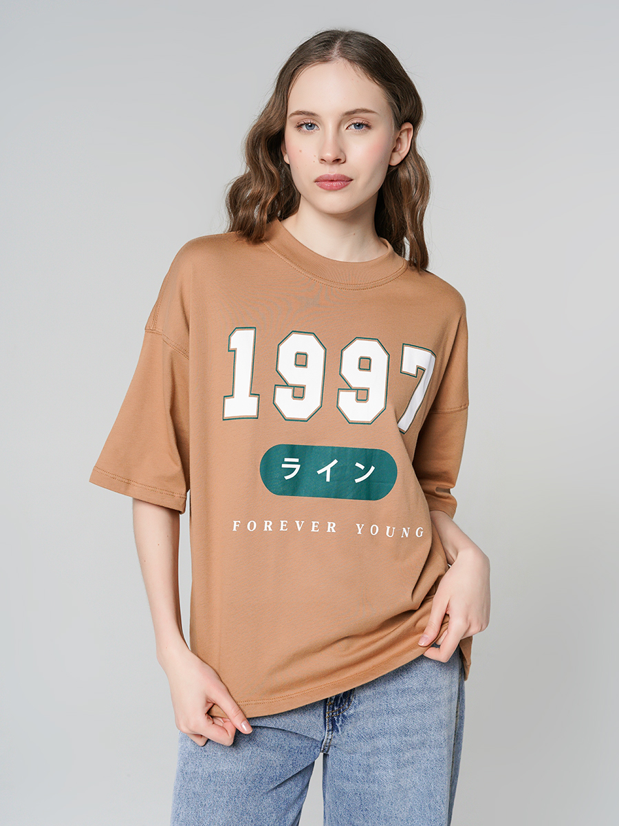 

Футболка женская ТВОЕ 87218 бежевая XL, 87218