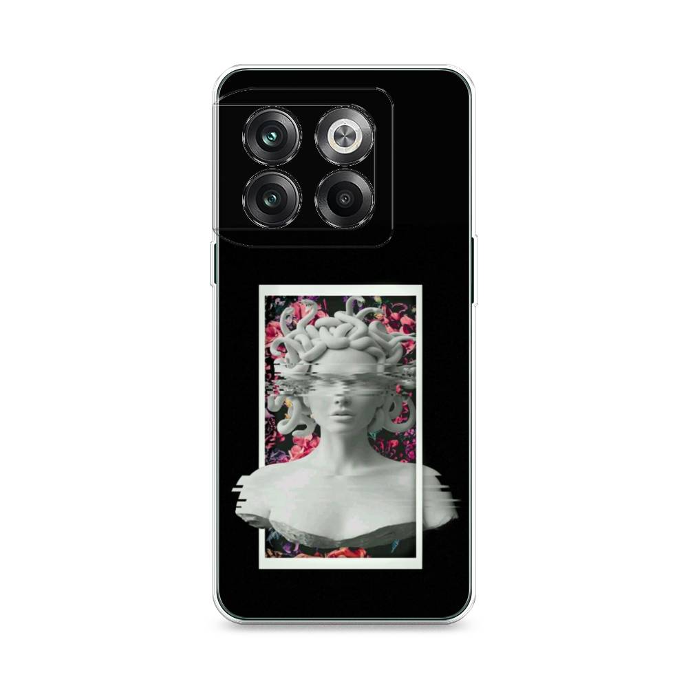 

Чехол на OnePlus 10T "Web Punk Медуза Горгона", Черный;серый, 153150-6