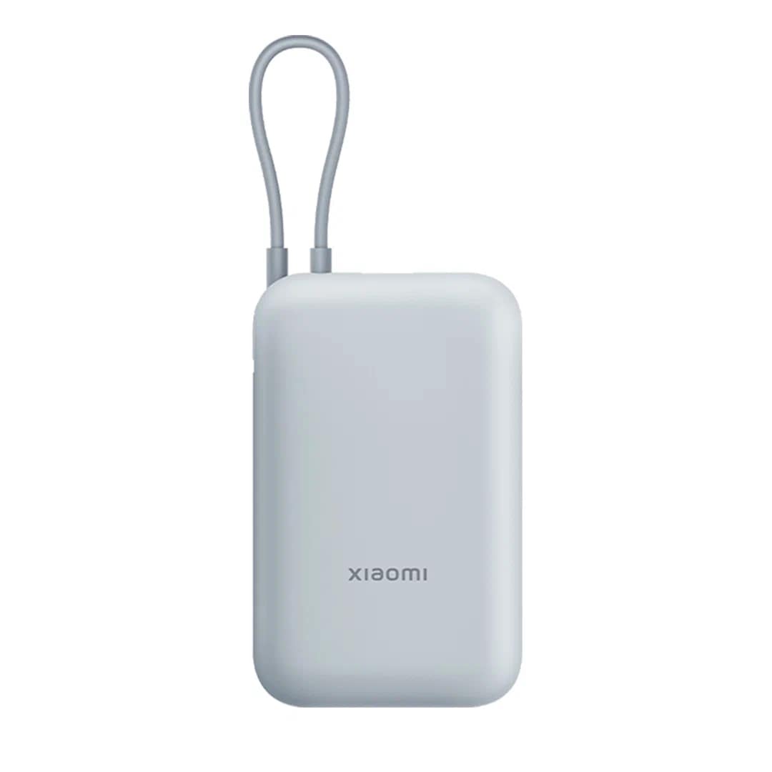 

Внешний аккумулятор Xiaomi Mi Power Bank 10000mAh USB-C голубое, Mi Power Bank