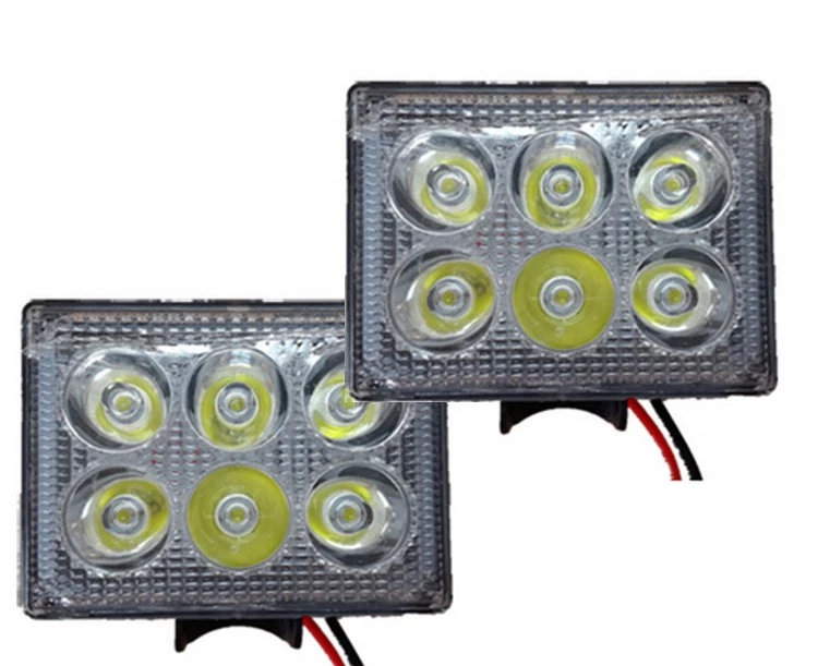 

Фара противотуманная тюнинговая 12V-32V 60W BG-GROUP (квадрат CREE ЧИП белый) ( fr-0627)