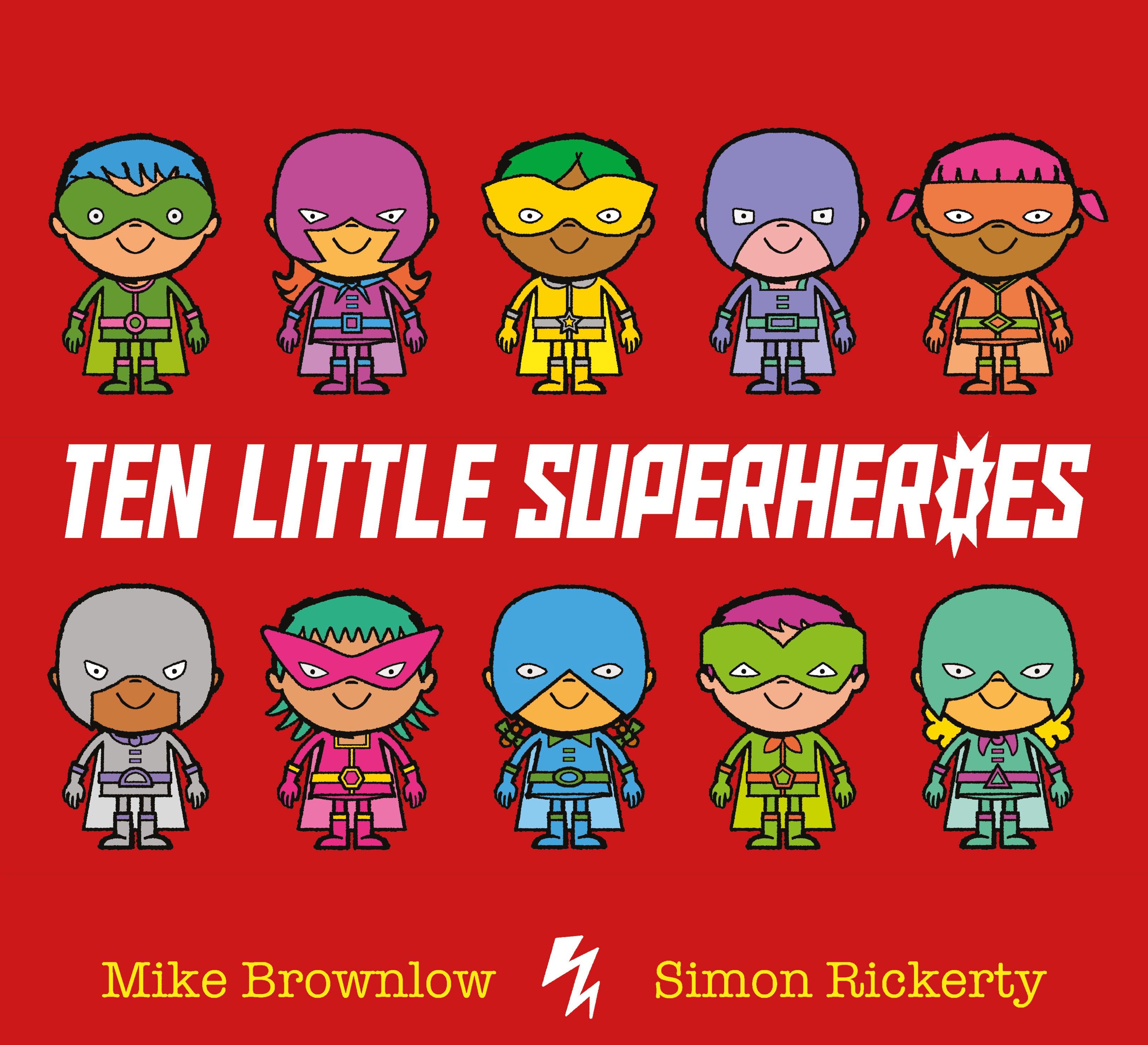 

Ten Little Superheroes