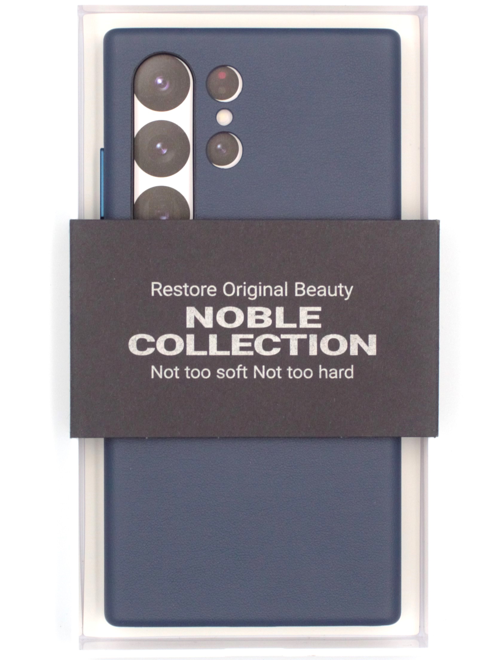 Чехол для Samsung Galaxy S24 Ultra NOBLE COLLECTION-Синий