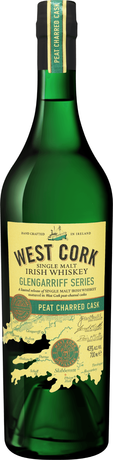 

Виски West Cork Glengarriff Series Peat Charred Cask Single Malt Irish Whiskey