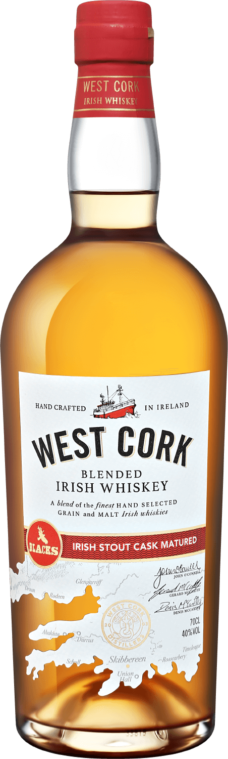 Виски west. Виски West Cork Cask strength Blended Irish Whiskey. Виски 