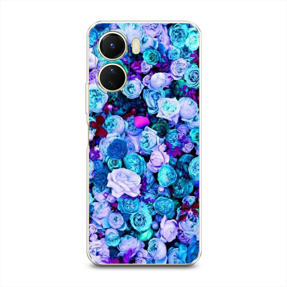 

Чехол на Vivo Y16 "Цветочный ковер", Фиолетовый, 267850-2