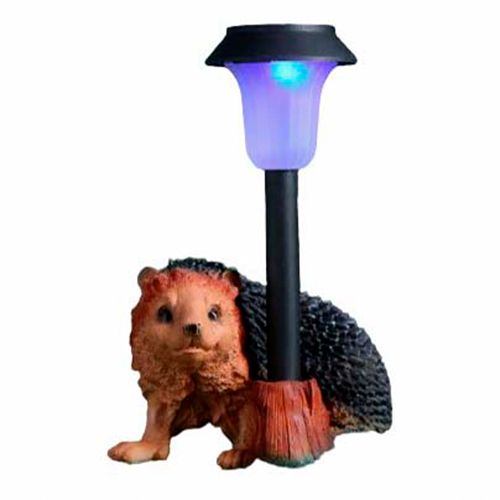 Светильник Хорошие сувениры Ежик на ножках с фонарем LED в ассортименте (цвет по наличию)