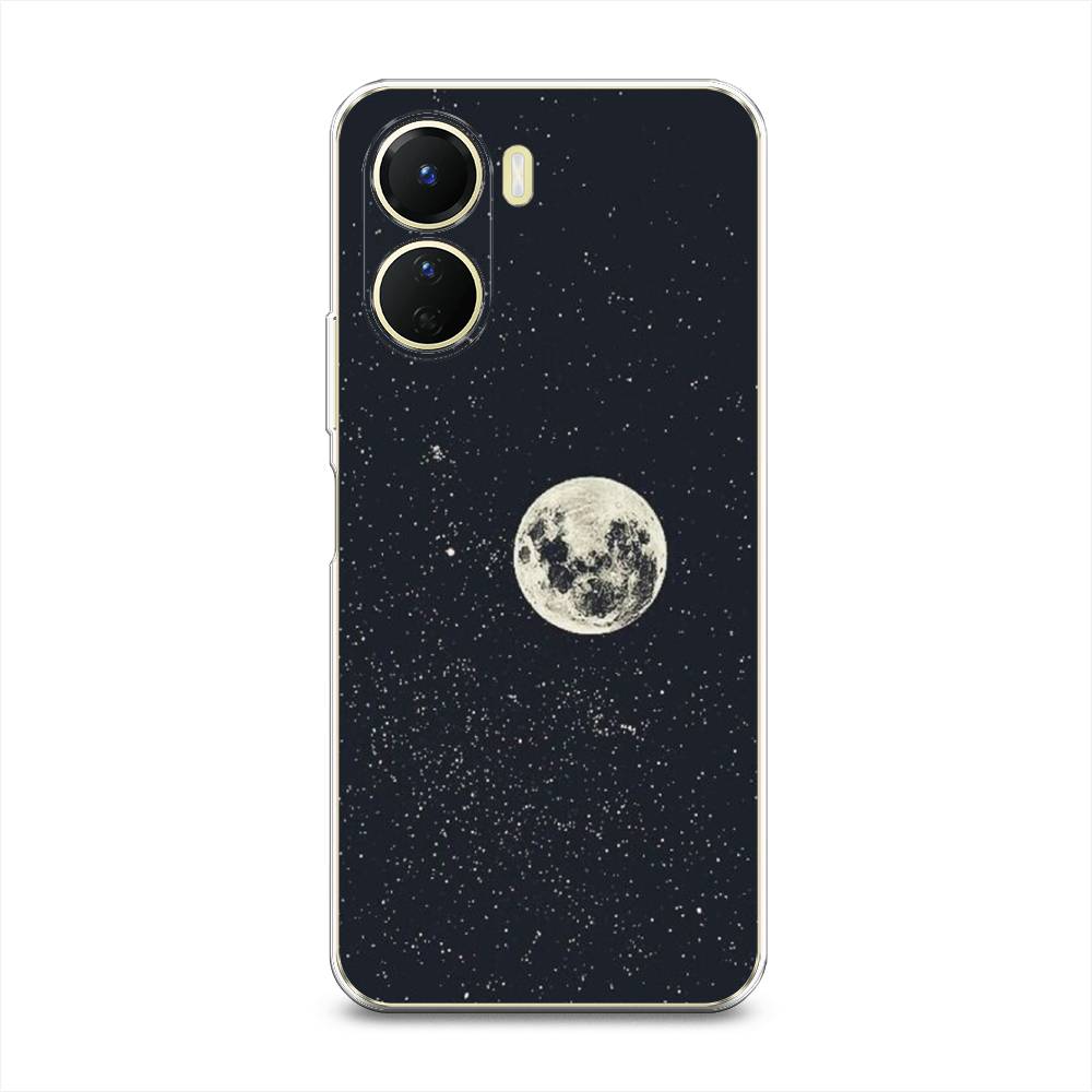 

Чехол на Vivo Y16 "Полнолуние", Красный, 267850-2