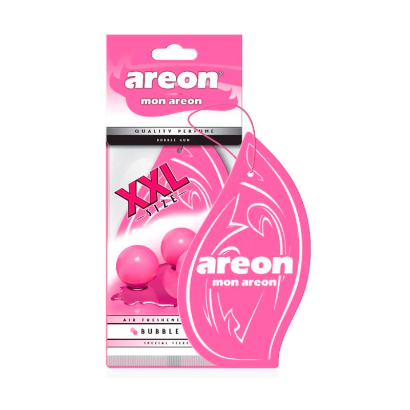 

Ароматизатор в машину Areon 704064311 бабл гам, Розовый
