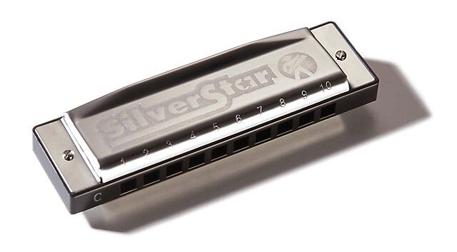 фото M50401 silver star c-major губная гармошка, hohner