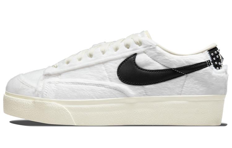 

Кеды унисекс Nike Blazer Low Platform белые 40.5 EU, Белый, Blazer Low Platform