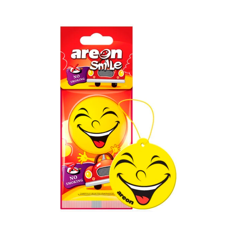

Ароматизатор в машину Areon 704SMR313 не курить, Желтый