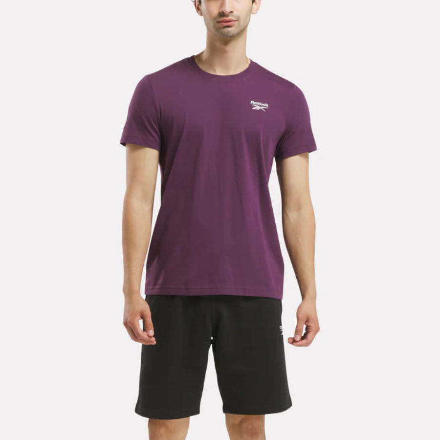 Футболка мужская Reebok Identity Classics T-Shirt 100206078 фиолетовая XL 2861₽