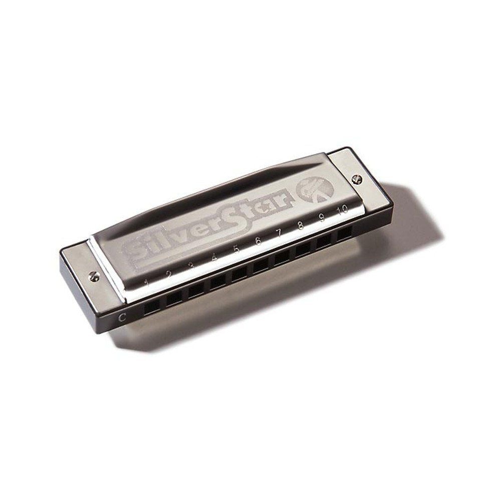 фото M50405 silver star e-major губная гармошка, hohner