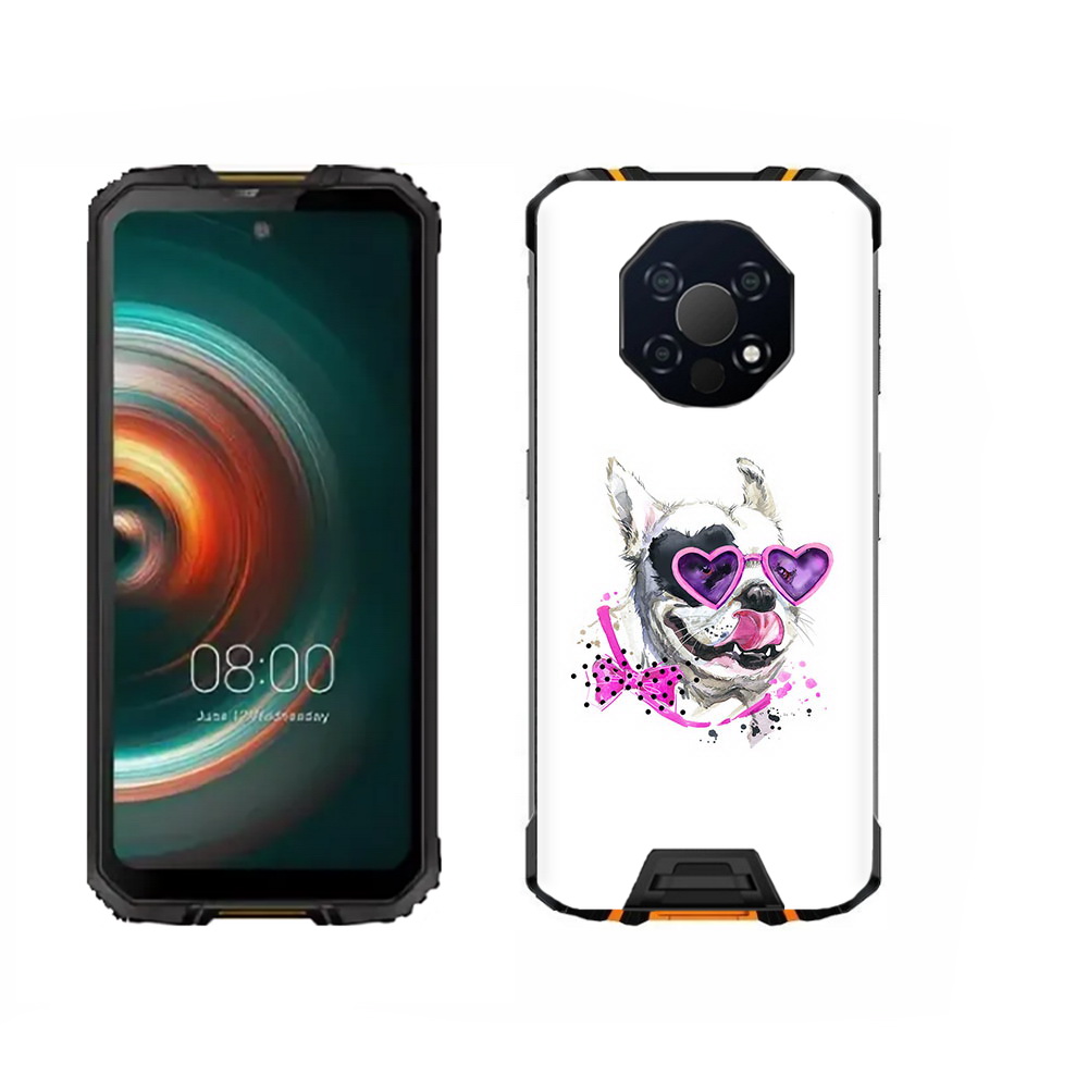 

Чехол MyPads Tocco для Oukitel WP13 акварельный пёс, Прозрачный, Tocco