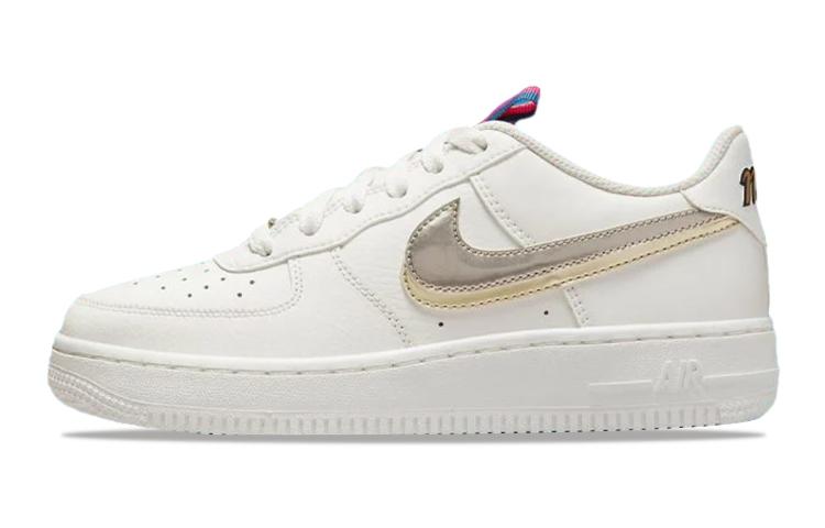 

Кеды унисекс Nike Air Force 1 Low GS белые 39 EU, Белый, Air Force 1 Low GS