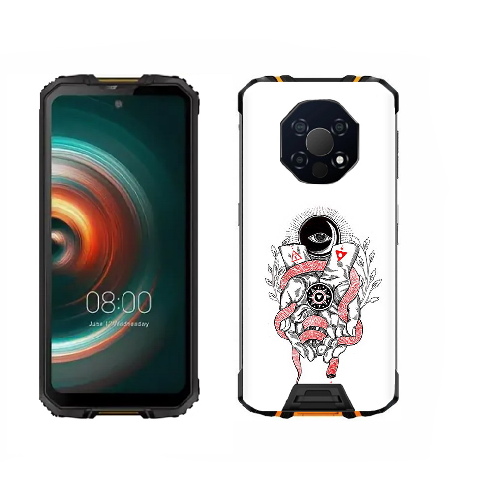 

Чехол MyPads Tocco для Oukitel WP13 абстрация связанные руки, Прозрачный, Tocco