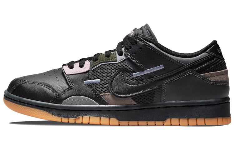 

Кеды унисекс Nike Dunk Low scrap черные 44 EU, Черный, Dunk Low scrap