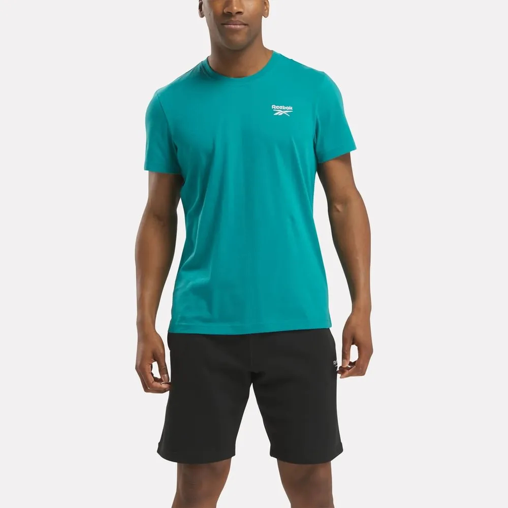

Футболка мужская Reebok Identity Classics T-Shirt 100206016 бирюзовая L, Бирюзовый, Identity Classics T-Shirt