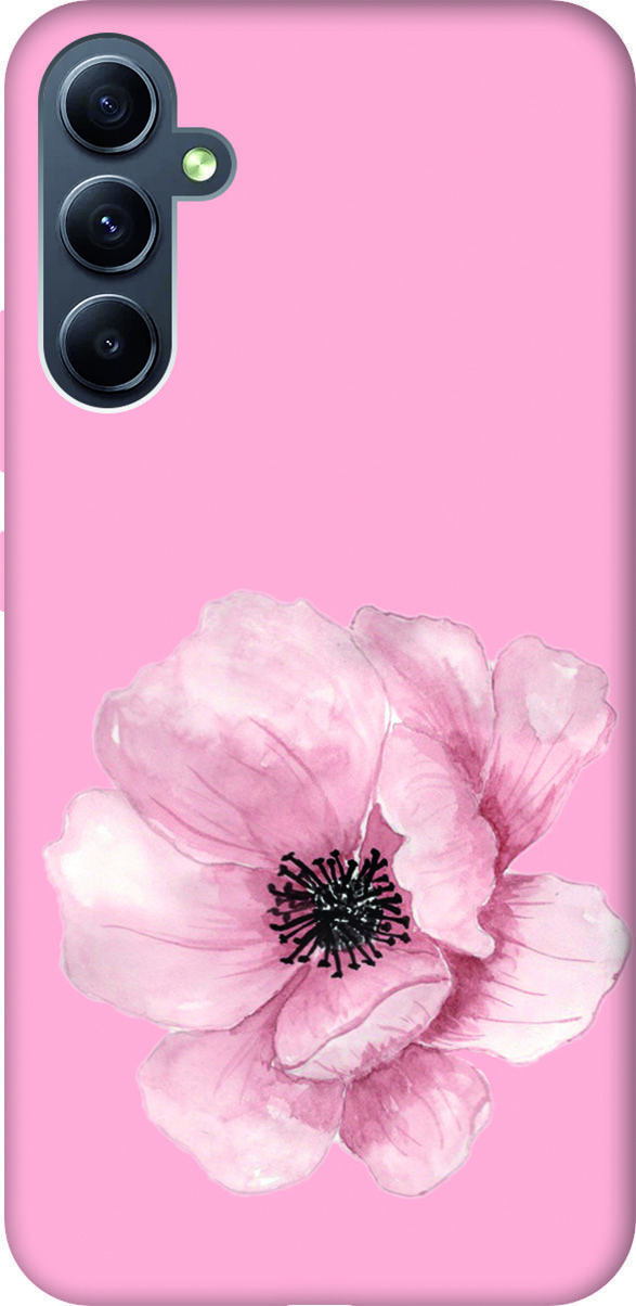 

Чехол на Samsung Galaxy A34 5G "Pink Flower" розовый, Розовый;белый, 158747