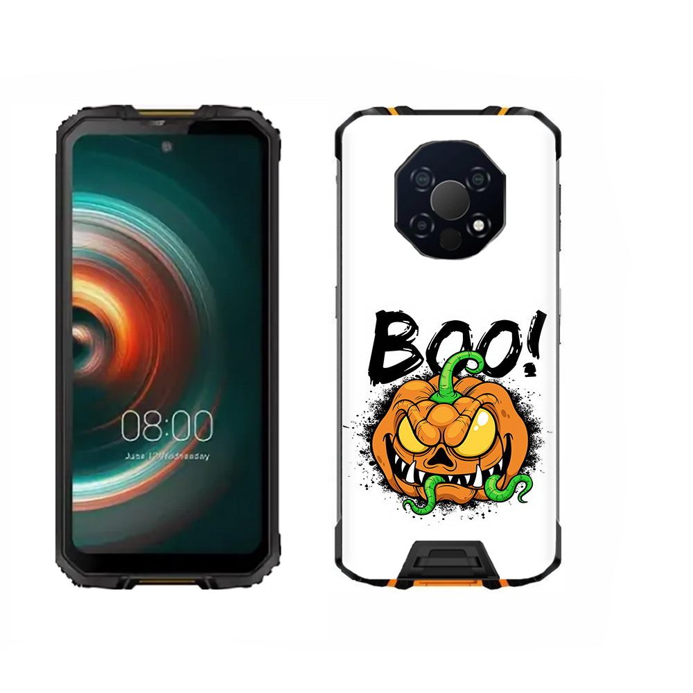 

Чехол MyPads Tocco для Oukitel WP13 Хэллоуин бу, Прозрачный, Tocco