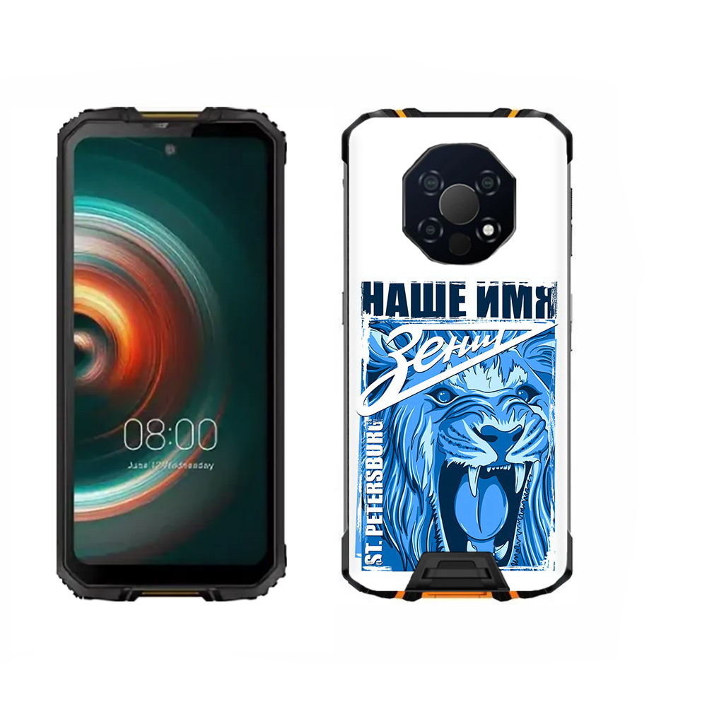 

Чехол MyPads Tocco для Oukitel WP13 ФК наше имя зенит, Прозрачный, Tocco