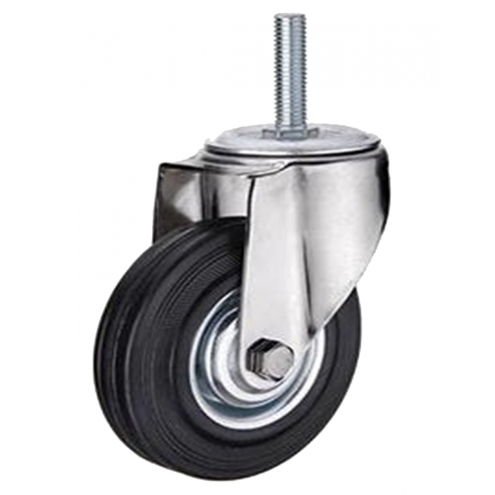 

Колесо промышленное поворотное крепление болтом М16 SCT63 160 мм MFK-TORG 4008160 М16