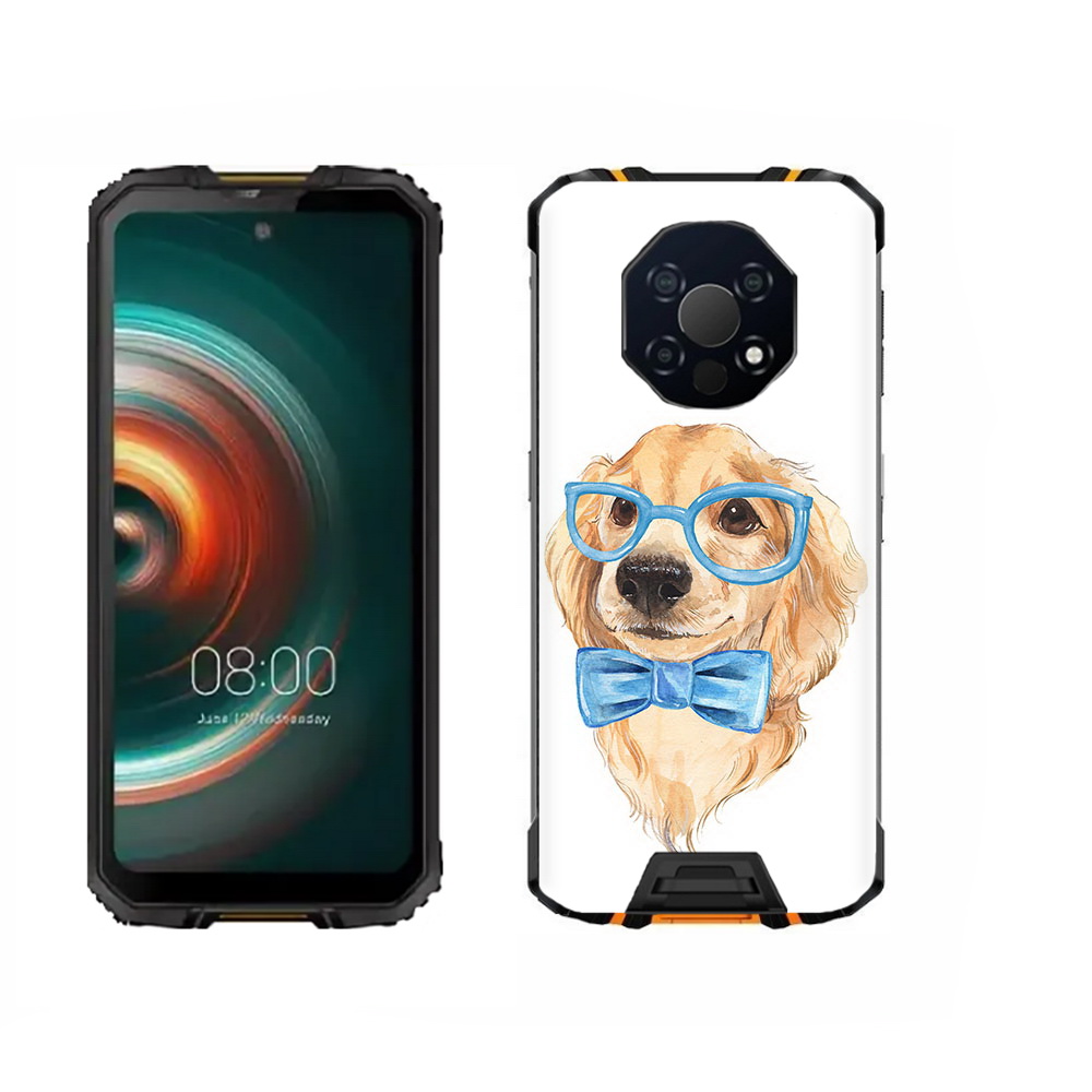

Чехол MyPads Tocco для Oukitel WP13 Собака интеллигент, Прозрачный, Tocco