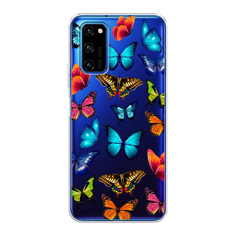 

Чехол Awog "Разные бабочки" для Honor View 30/View 30 Pro