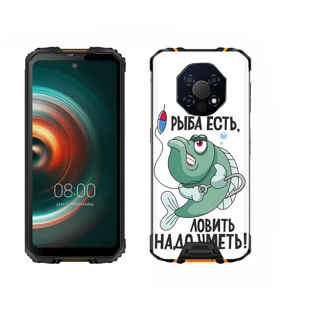 

Чехол MyPads Tocco для Oukitel WP13 Рыба есть ,ловить надо уметь, Прозрачный, Tocco