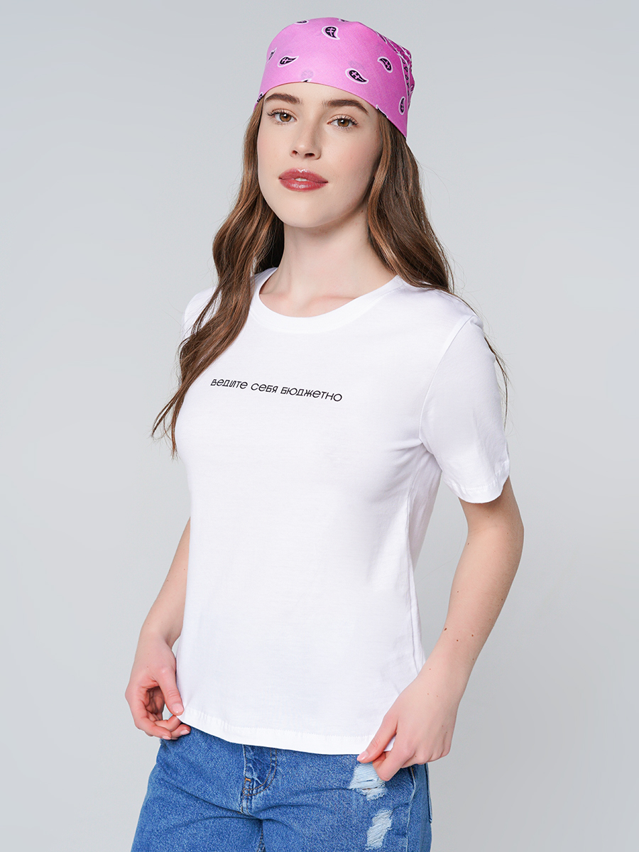 

Футболка женская ТВОЕ 87469 белая XS, 87469