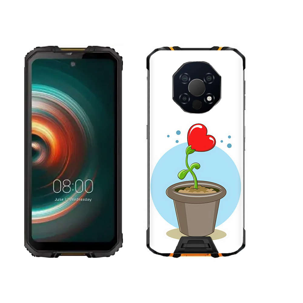 

Чехол MyPads Tocco для Oukitel WP13 Растение любви 14 февраля, Прозрачный, Tocco