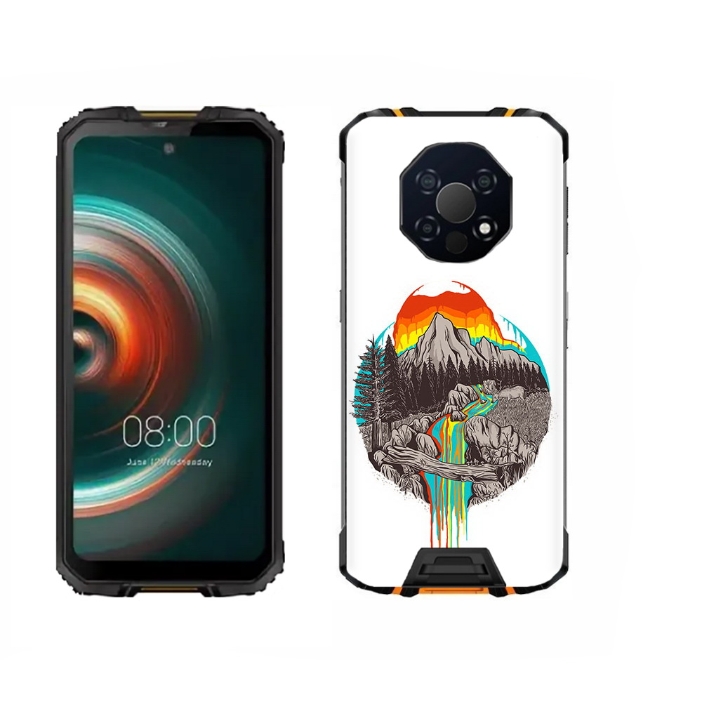 

Чехол MyPads Tocco для Oukitel WP13 Радужный водопад, Прозрачный, Tocco