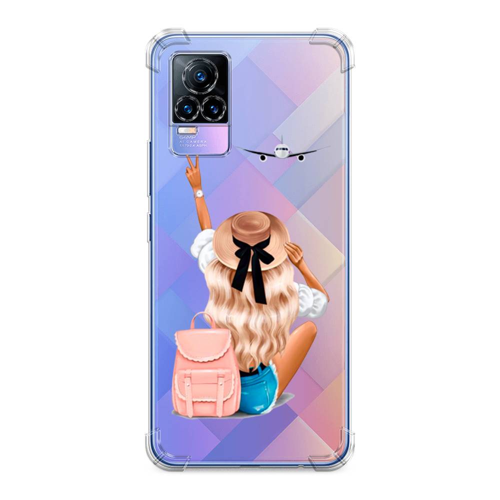 

Чехол Awog на Vivo V21e 4G "Автостопом самолетом", Разноцветный, 264551-1