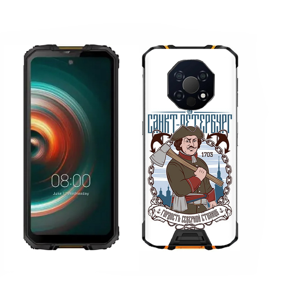 

Чехол MyPads Tocco для Oukitel WP13 Петр первый, Прозрачный, Tocco