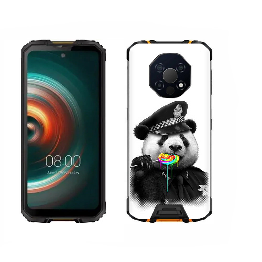 

Чехол MyPads Tocco для Oukitel WP13 Панда полиция, Прозрачный, Tocco