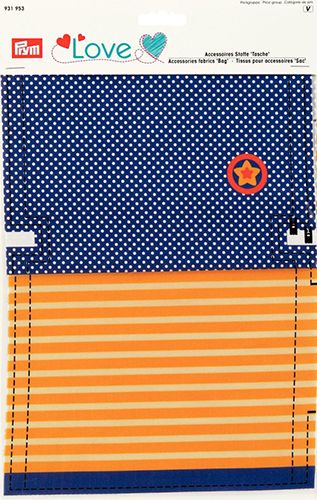 931953 Ткань для аксессуаров Сумка Звезда Prym Love 2шт 619₽