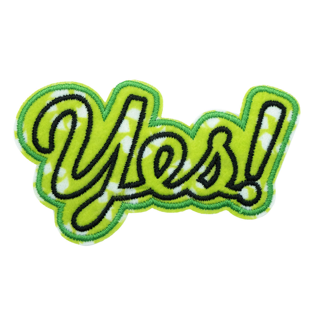

926746 Термоаппликация переработанная Надпись 'YES' Prym, Разноцветный