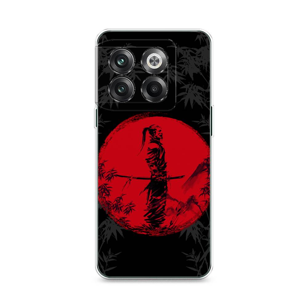 

Чехол на OnePlus 10T "Самурай на красном фоне", Черный;красный;серый, 153150-4