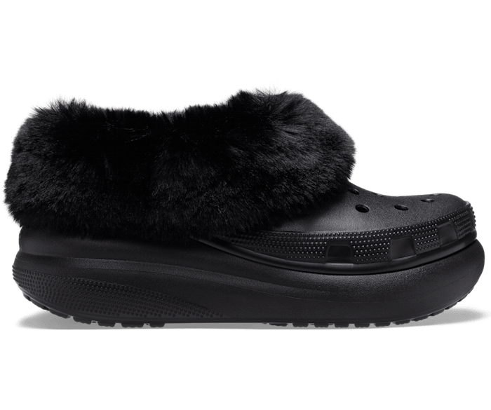 Утепленные галоши женские Crocs CRW_208446 черные 39-40 EU (доставка из-за рубежа)