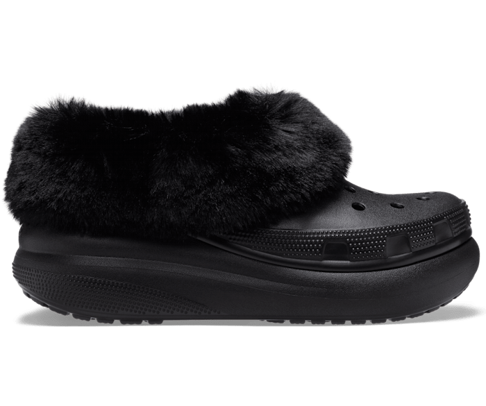 Утепленные галоши женские Crocs CRW_208446 черные 37-38 EU (доставка из-за рубежа)