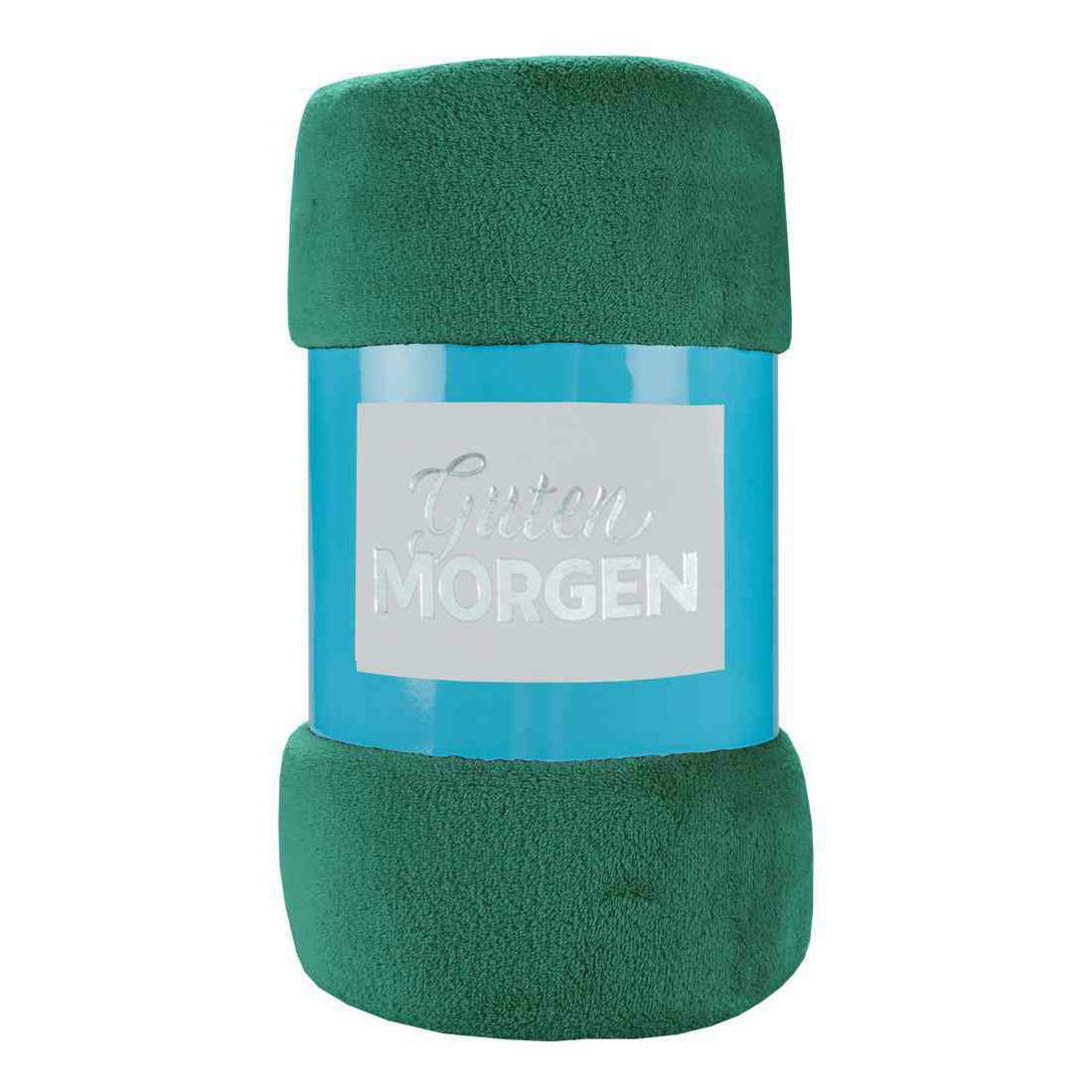 

Плед Guten Morgen 100x150 см полиэстер зеленый