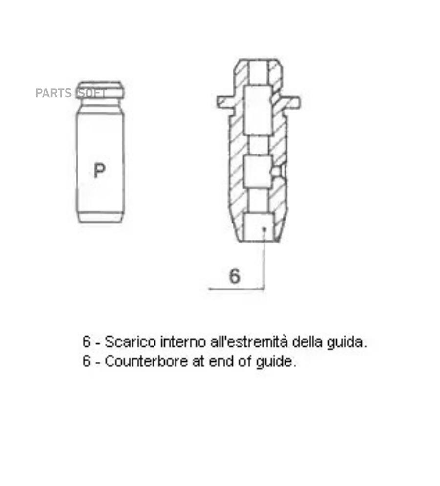 

METELLI 01-2748 Направляющая клапана 2шт