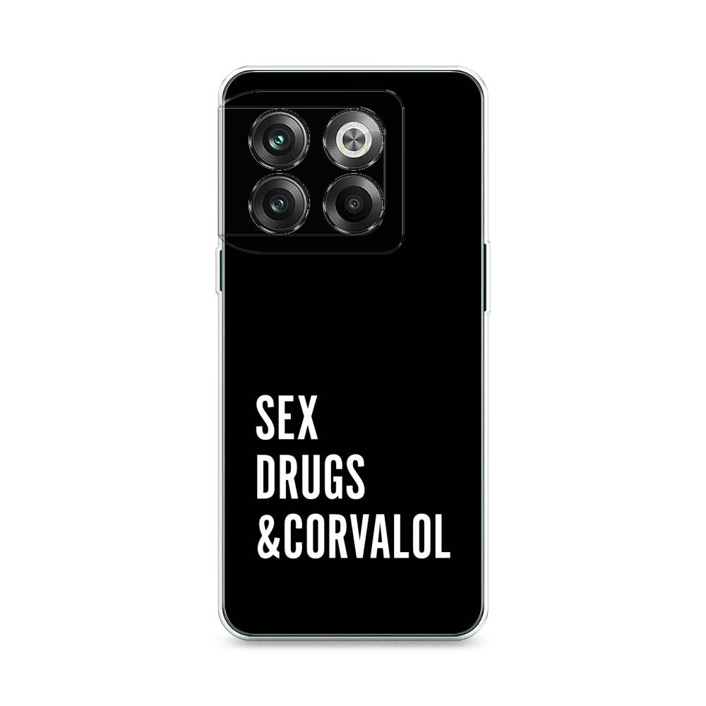 

Чехол на OnePlus 10T "Corvalol", Черный;серый;белый, 153150-6