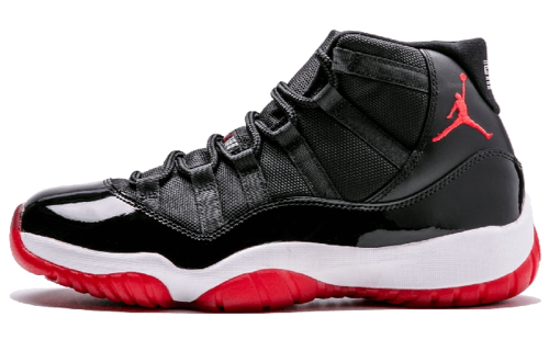 

Кроссовки унисекс Jordan Air Jordan 11 Bred2012 черные 45 EU, Черный, Air Jordan 11 Bred2012