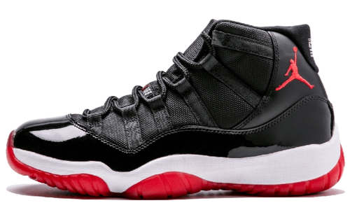 

Кроссовки унисекс Jordan Air Jordan 11 Bred2012 черные 44 EU, Черный, Air Jordan 11 Bred2012