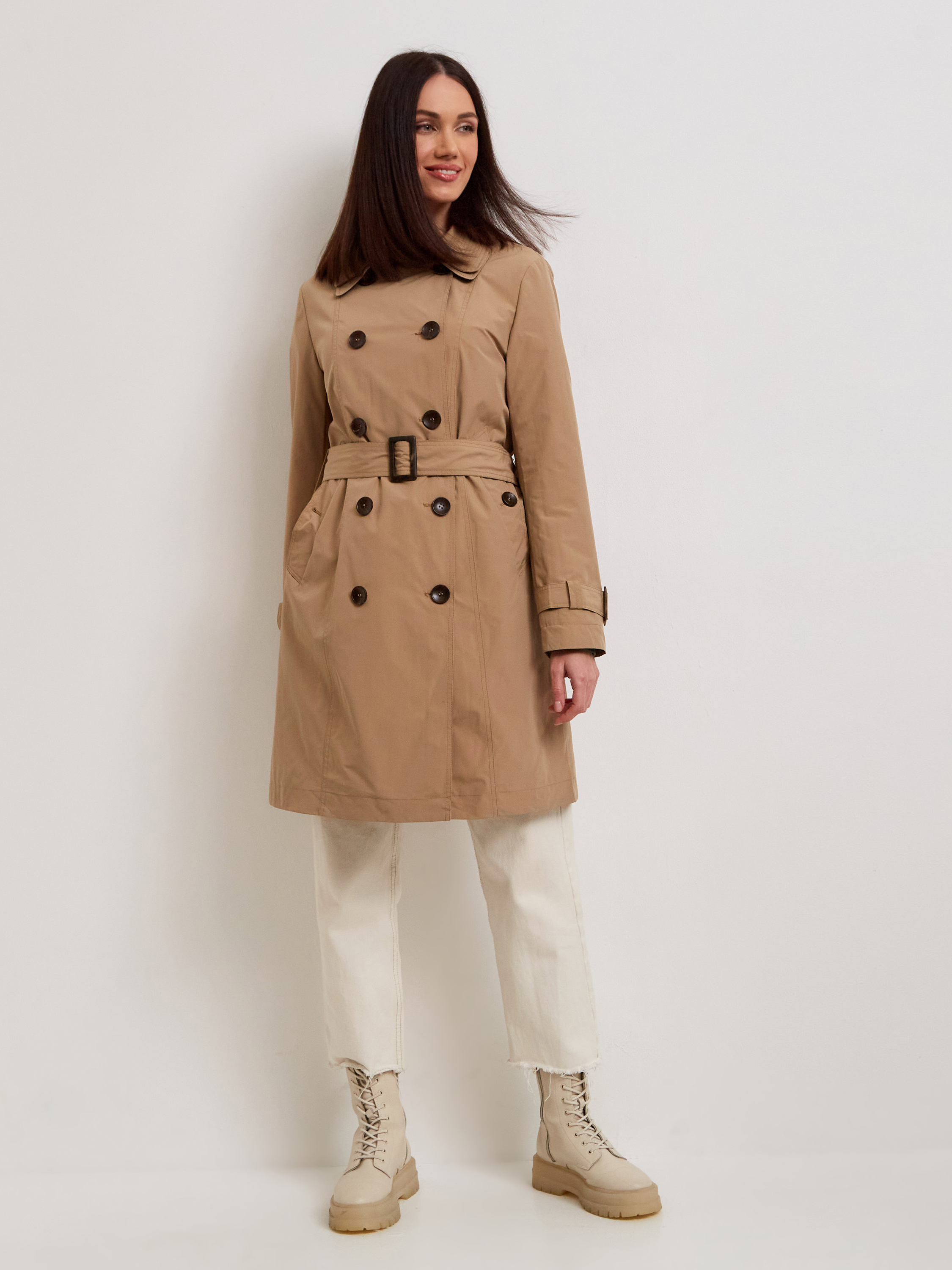 

Тренч женский OMMEITT R9738PES бежевый XXL, R9738PES